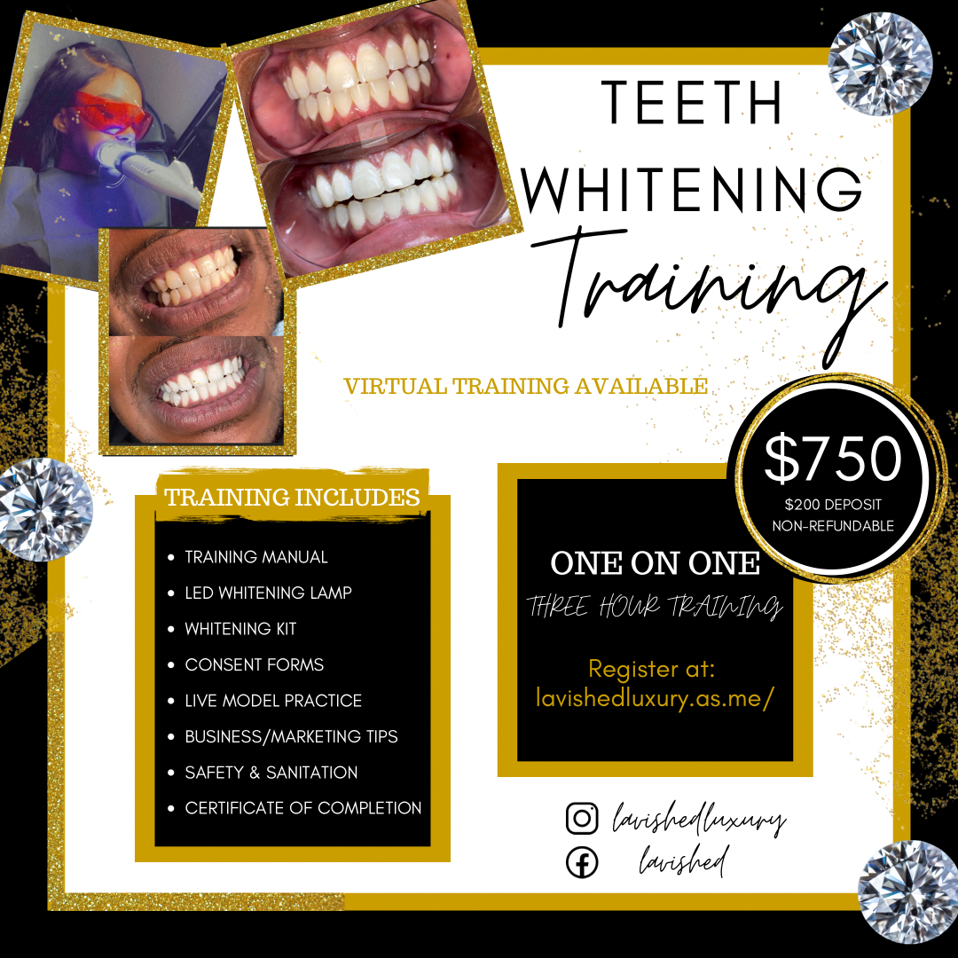 TEETH WHITENING TRAINING 1:1