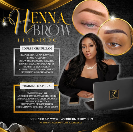 Henna Brow Training 1:1